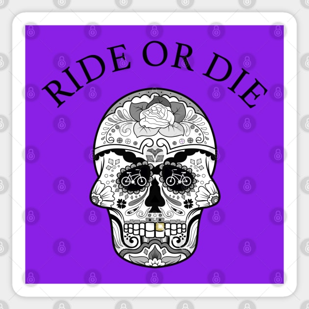 Ride or Die Gold Tooth Sticker by CreativePhil